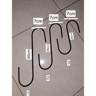 GANTUNGAN MULTIPURPOSE HANGERS, POT HANGERS, S-SIZED GARDEN HANGERS,/ HANGERS BIRD HANGERS