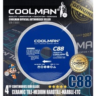 COOLMAN 4” Diamond Cutting Disc C88