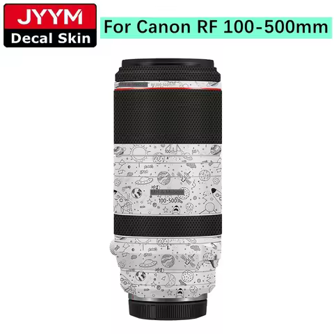 Customized Sticker RF100500 Camera Lens Decal Skin Vinyl Wrap Protective Film For Canon RF 100-500 1