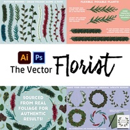 Ai Vector Element  - The Vector Florist Ai Vector / illustrator / photoshop