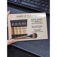 Make Up For Ever Matte Velvet Skin Full Coverage Foundation Sample - Y225 Y335 Y445 R560