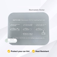 Dashcam Electrostatic Sticker Heat Resistant (10cm x 8cm)