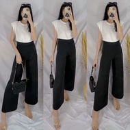 Curly glamour fit sm Seluar Perempuan Seluar Panjang Perempuan Seluar Baggy Perempuan Seluar Slack W