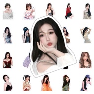 60-105pcs Chinese Drama Actors Bai Lu Esther YU Shuxin Photo Stickers Zoey Meng Ziyi Cecily Ju Jingy