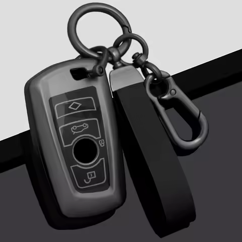 Car Key Case For BMW F20 F30 G20 f31 F34 F10 G30 F11 X3 F25 X4 I3 M3 M4 1 3 5 Series Shell Keychain 