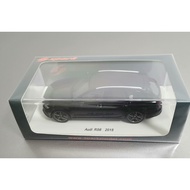[Ready Stock] audi rs6 c7.5 1/43 Car Model audi rs6 spark rs6 C7 spark Packaging, Black rs6, 7.5 Gen