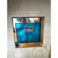 Supply + Installation / Replacement HDB Stainless Steel Rubbish Bin Chute