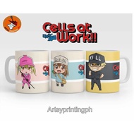 ARTSY-CELLS AT WORK COFFEE MUG COLLECTION