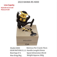 2023 Daiwa RS 500 1000-C 1000 2000 2500รอกหมุนตกปลา4000 3000-C