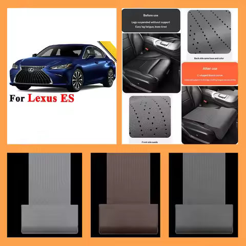 For Lexus ES ES250 ES300 ES300H ES330 ES350 1989-2025 Car Seat Leg Support Extension Mat support pad