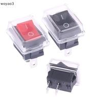[WY3] 5Pcs Push Button Mini Switch 2Pin Snap-in On/Off Roer Switch with waterproof cover  [VN]