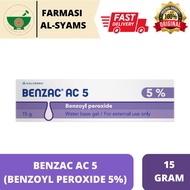 BENZAC AC 5% (WATER BASE GEL) 15G