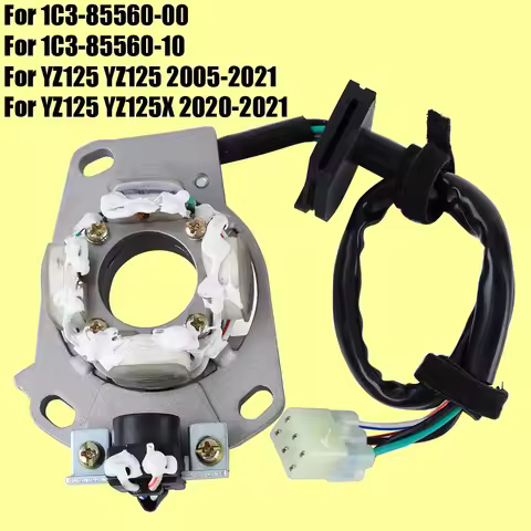 Motorcycle Stator Coil For Yamaha YZ125 YZ125X YZ 125 X 1C3-85560-00 1C3-85560-10