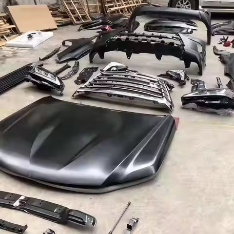 Car body kits body kits for cars for lexuss LX570 old model upgraded to new model
