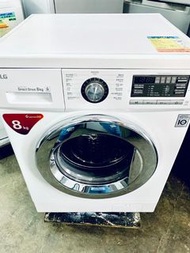 可信用卡付款)) 8KG LG 洗衣機 大眼雞1200轉 +WF-N1208MW