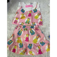 Arpanet girl Dress/Pink Tiger 2 Pieces/Size S