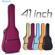 QQMALL Guitar Bag 40/41 Inch 600D Oxford Fabric Adjustable Straps Acoustic Guitar Waterproof Classical Guitar Instrument Bags
