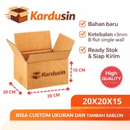 CARDBOARD 20X20X15 Kotak Carton Box