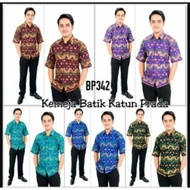 PRIA KEMEJA Trendy zigzag batik Shirt For Men