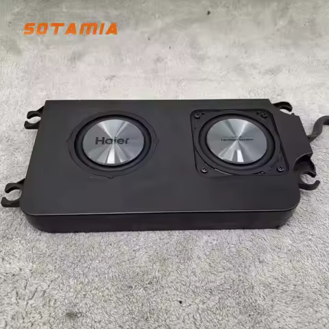 SOTAMIA 1PCS 3 Inch Ultra Thin Subwoofer Speaker 6 Ohm 20 Watt Dual Bass Diaphragm Passive Speaker W