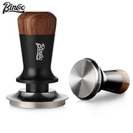 BINCOO Coffee Tamper Set Coffee Tamper Base Powder Spreader Tamping Hammer Set Coffee Utensil Set 51