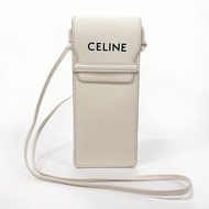 【日本直送 二手美品】CELINE 肩背包 太陽眼鏡盒 小包 手機包 迷你斜背包 Logo