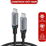 Cáp Sạc Nhanh Choetech XCC-1002 100W Type C to Type C Dài 1.8M  (Hàng chính hãng)