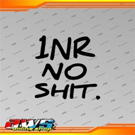 Sticker 1NR no shit
