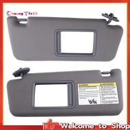 【Chuangtfx03】Sunshade for 2005-2012 Car Sun Shade Interior Visor Part Numbers 74320-35C10-B0 74310-3