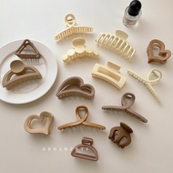 Japanese Korean Style Women Hair Clip Square Clip Simple Hair Pin Hair Claw Flower Clips Klip Wanita