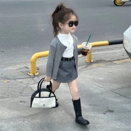 Short GRAY CV for girls 5 years old - 15 years old