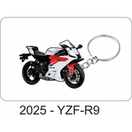 yzfr9 r9 yzf-r9 r09 Yamaha 2d keychain