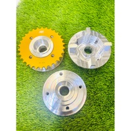 HUB SPOKET GTO CNC 4 LUBANG SPOKET RXZ