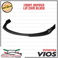 TOYOTA VIOS 2013 to 2020 Front Bumper Lip Chin Black