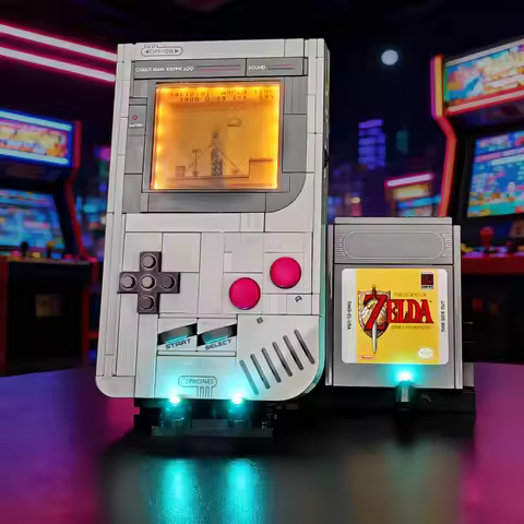 LYBMTWF LED Lighting Kit Compatible with Lego 72046 Game Boy Building Blocks (NOT Include The Model 