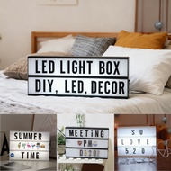 Diy Lights Box Cinematic Message LED Letter Box Light Box Message Letter Box Light Alphabet LED