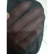PER MTR BLACK NET, JACKET LINEN / PANTS LINEN / LINEN FABRIC / MESH FABRIC / JACKET LINEN / SUITCASE