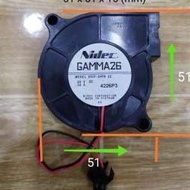 Scallop fans use old 12v to 24v