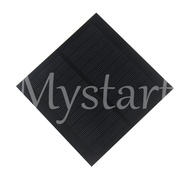 1.3W 5.5V Monocrystalline Solar Cell 98x98mm for 3.7V Battery 3-5V Battery/Phone Charger for Outdoor