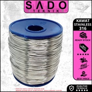 SOFT STAINLESS WIRE 1.2MM 316 SOFT STAINLESS WIRE/ FOOD GRADE 316L