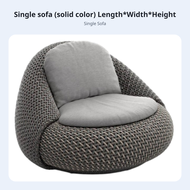 Outdoor Rattan Sofa Set Aluminum Alloy Weatherproof Garden Patio Balcony Lounge Set