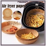 Air Fryer Paper 50 Pcs Air Fryer Liner Paper Disposable Oil-Resistant Baking Paper/ Air Fryer Paper 