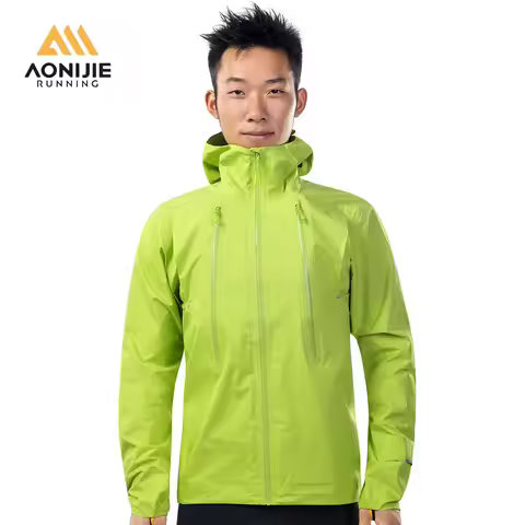 AONIJIE F5216 Unisex Outdoor Sports Running Jacket Lightweight Waterproof Breathable Moisture Wickin