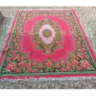 MERAH Jumbo Carpet Rug 2x2.5 Meters Jaguar Brand Thick Red Tassel Carpet/