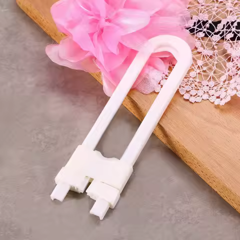 4pcs Child Infant Baby Kid Drawer Door Cabinet Cupboard U Shape Sliding Cabinet Lock Latches for Dou