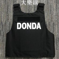 戰術背心 戰甲 輕量化馬甲 兩棲背心 斬虎美式街頭嘻哈kanye坎爺DONDA VEST 魔術貼背心