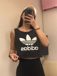 Adidas 愛迪達 女短版背心