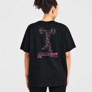 AYBL Loose Short Sleeve Sports T-Shirt - Women's Premium Cotton Plus Size