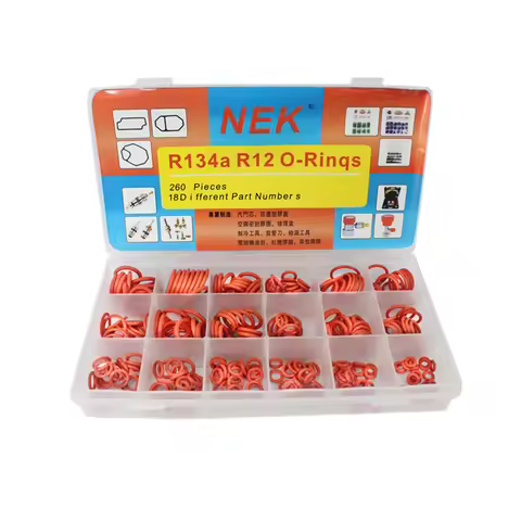 O-rings for air conditioners, HNBR/NBR O-rings seals are used for compressors, expansion valves, con