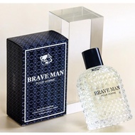 HIYES BRAVE MAN Perfume for Men 100ml | Long-Lasting Masculine Scent for 72 Hours | Woody & Elegant 